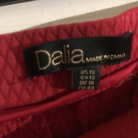 Ankle red pants - Picture 2 of 2